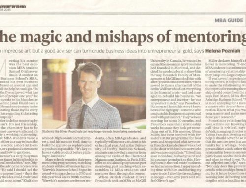 The Magic and Mishaps of Mentoring